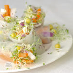 Sprouts in vegan rice paper rolls FRESH SPROUTS 400