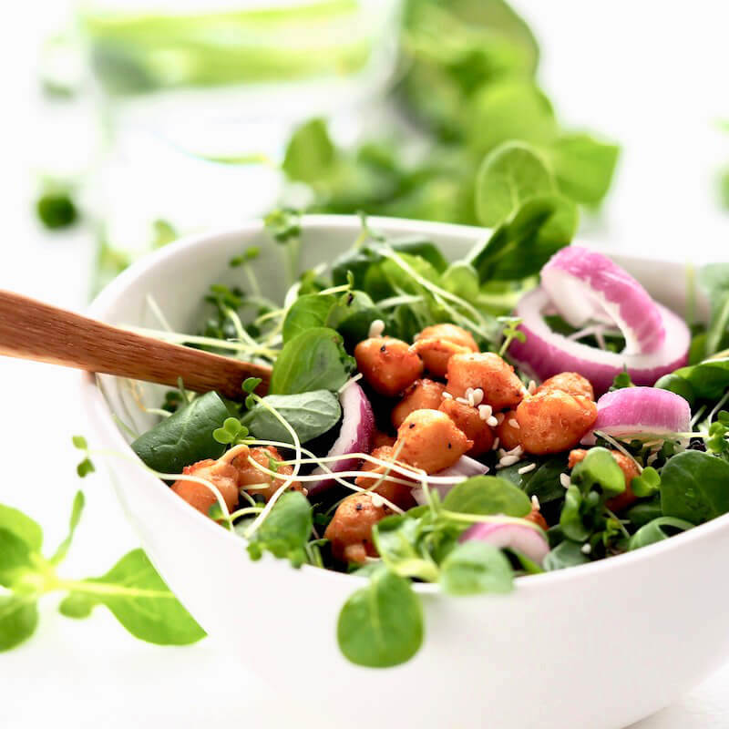 Spruiten in elk gerecht zoals salade FRESH SPROUTS