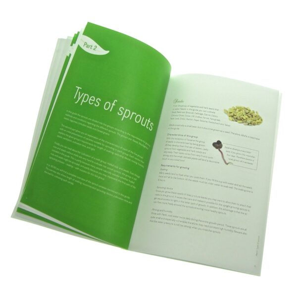 Fresh Sprouts a guide to sprouting van gedrukt boek