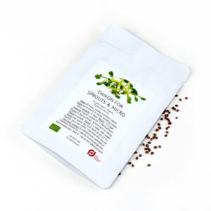 Organic Daikon radish seeds for Microgreens
