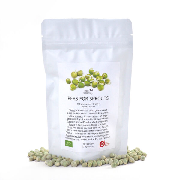 Peas organic seeds for Sprouts 500 gram